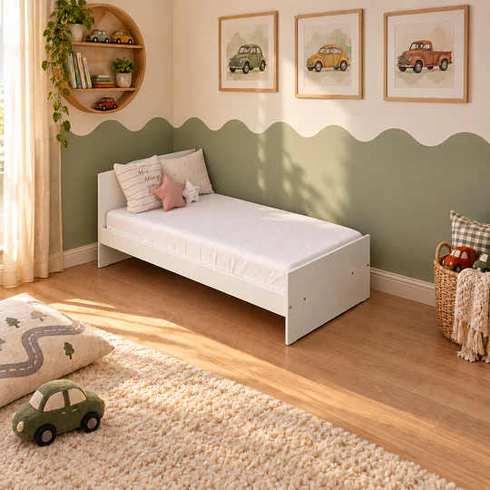 Cuna Colecho Multifuncional 4 en 1 Kidscool Blanca Evolutiva a Cama y Sofá- Preventa 14 de Noviembre