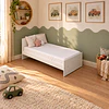 Cuna Colecho Multifuncional 4 en 1 Kidscool Blanca Evolutiva a Cama y Sofá- Preventa 14 de Noviembre