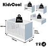 Cuna Colecho Multifuncional 4 en 1 Kidscool Blanca Evolutiva a Cama y Sofá- Preventa 14 de Noviembre