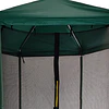 Retiro Express-Cama Elástica Verde Kidscool con Techo 12 Pies (3.66 mts / 150 kg)