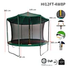 Retiro Express-Cama Elástica Verde Kidscool con Techo 12 Pies (3.66 mts / 150 kg)
