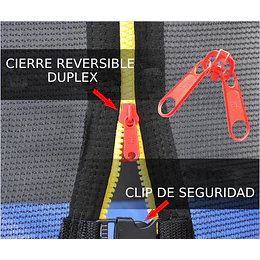 Retiro Express-Cama Elástica Verde Kidscool con Techo 12 Pies (3.66 mts / 150 kg)