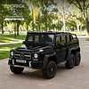 Retiro Express-Mercedes G63 6X6 6 Motores con Licencia 12V Negro