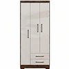 Clóset Ropero Canela Arena 3 Puertas 2 Cajones MDP 187.4x83.2x47.3 cm