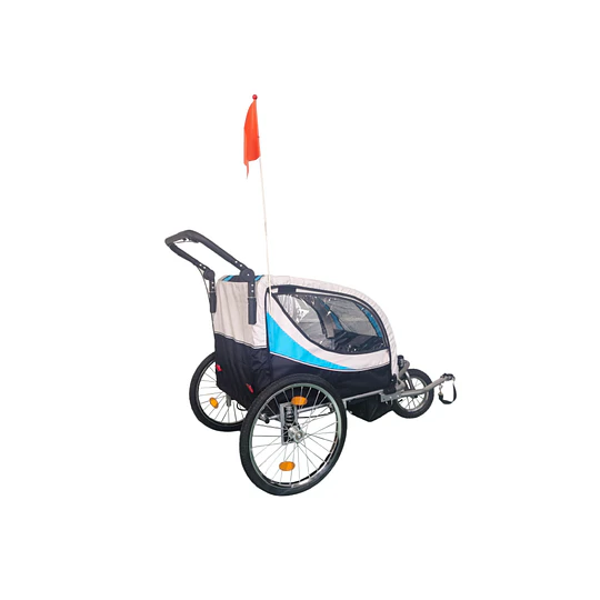 Retiro Express-Carro Jogger Baby Trailer Duplex