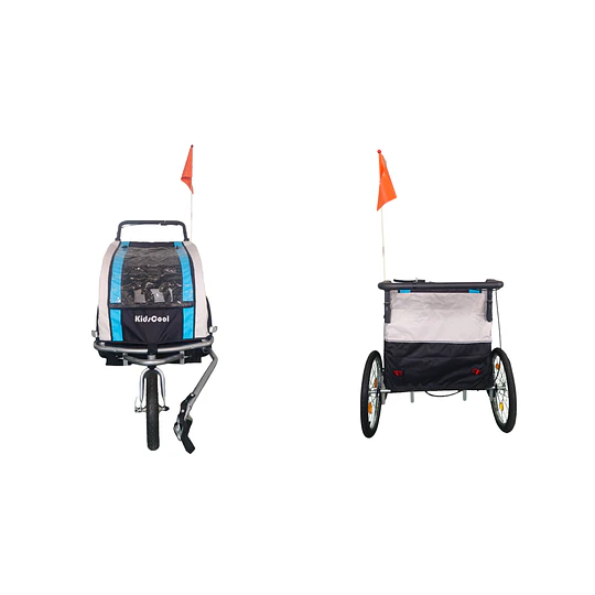 Retiro Express-Carro Jogger Baby Trailer Duplex