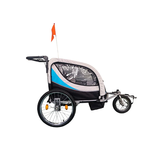 Retiro Express-Carro Jogger Baby Trailer Duplex