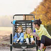 Retiro Express-Carro Jogger Baby Trailer Duplex