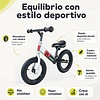 Retiro Express-Bicicleta de Equilibrio y Aprendizaje Infantil Aro 12 Rojo