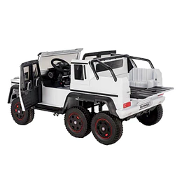 Retiro Express-Auto Bateria G63 Licencia  Mercedes 6x6 Blanco 12v
