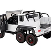 Retiro Express-Auto Bateria G63 Licencia  Mercedes 6x6 Blanco 12v