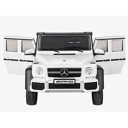 Retiro Express-Auto Bateria G63 Licencia  Mercedes 6x6 Blanco 12v