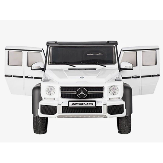 Retiro Express-Auto Bateria G63 Licencia  Mercedes 6x6 Blanco 12v