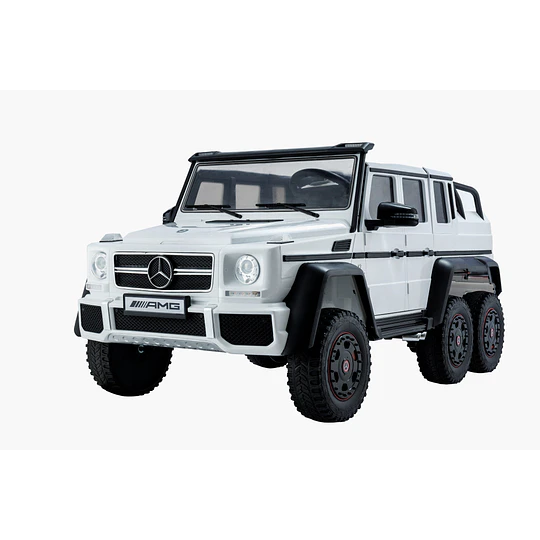 Retiro Express-Auto Bateria G63 Licencia  Mercedes 6x6 Blanco 12v
