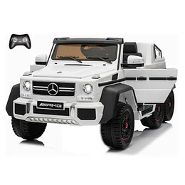 Retiro Express-Auto Bateria G63 Licencia  Mercedes 6x6 Blanco 12v