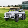 Retiro Express-Auto Bateria G63 Licencia  Mercedes 6x6 Blanco 12v