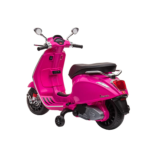 Retiro Express-Moto Rosada Vespa Sprint Racing A Bateria 12V 