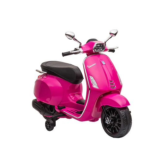 Retiro Express-Moto Rosada Vespa Sprint Racing A Bateria 12V 