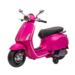 Retiro Express-Moto Rosada Vespa Sprint Racing A Bateria 12V 