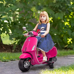 Retiro Express-Moto Rosada Vespa Sprint Racing A Bateria 12V 
