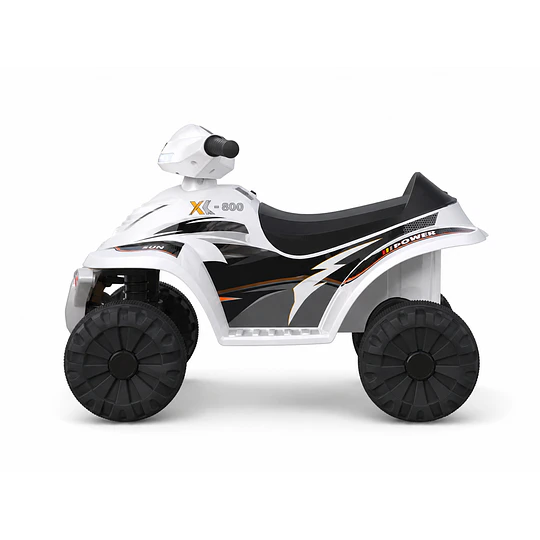 Retiro Express-Cuatrimoto Eléctrica Infantil 4 Ruedas 6V Blanca