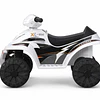 Retiro Express-Cuatrimoto Eléctrica Infantil 4 Ruedas 6V Blanca