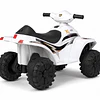 Retiro Express-Cuatrimoto Eléctrica Infantil 4 Ruedas 6V Blanca