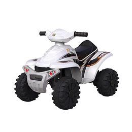 Retiro Express-Cuatrimoto Eléctrica Infantil 4 Ruedas 6V Blanca