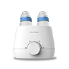  Calentador de Mamaderas y Leche Materna Mantiene Temperatura Constante Doble Kidscool Blanco - Calentador Térmico Libre de BPA 