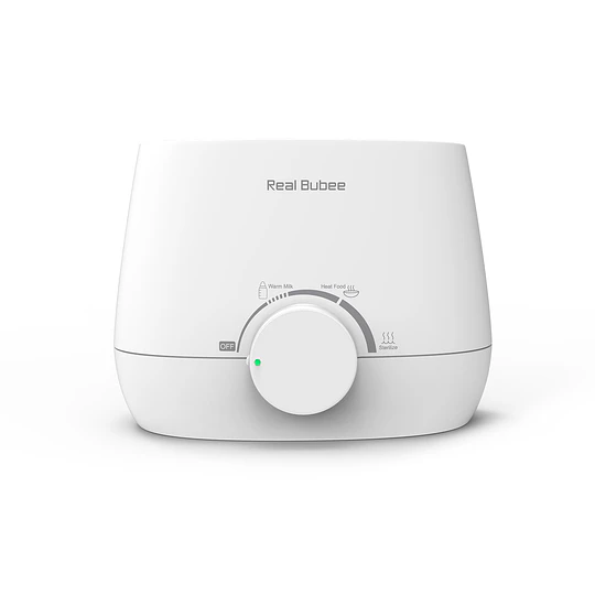 Calentador de Mamaderas y Leche Materna Mantiene Temperatura Constante Doble Kidscool Blanco - Calentador Térmico Libre de BPA 