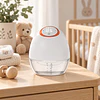 Extractor de Leche Materna Eléctrico Manos Libres con Control Remoto Wearable Kidscool Blanco - Extractor Portátil Silencioso Libre de BPA 