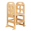 Torre De Aprendizaje Madera Infantil 3 En 1 Mesa Pizarra Kidscool 