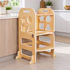 Torre De Aprendizaje Madera Infantil 3 En 1 Mesa Pizarra Kidscool 
