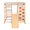 Juego De Escalada Madera Infantil Pikler Con Tobogán Kidscool 