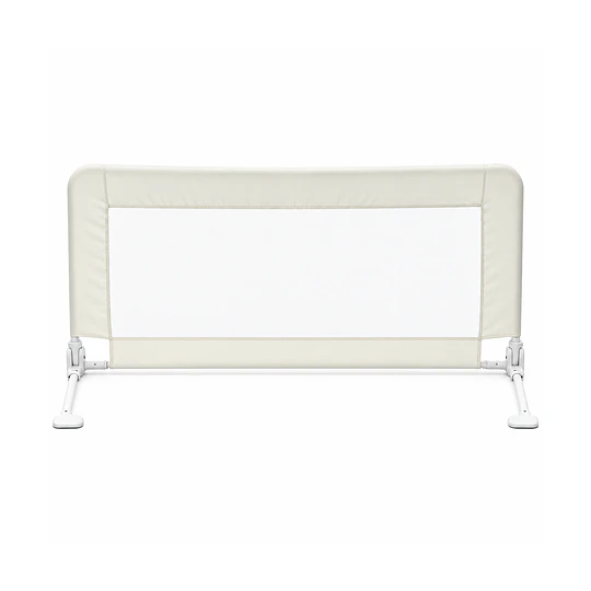 Baranda de Cama Infantil 1.1M Anti Caídas Abatible Kidscool Blanco - Protección de Seguridad para Niños 