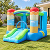 Castillo Inflable Infantil con Tobogán y Soplador Kidscool