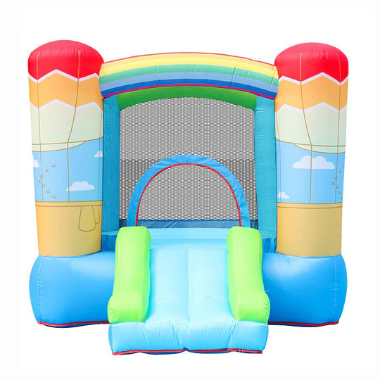 Castillo Inflable Infantil con Tobogán y Soplador Kidscool