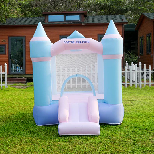 Castillo Inflable Mágico Ensueño Kidscool Con Tobogán 3 en 1