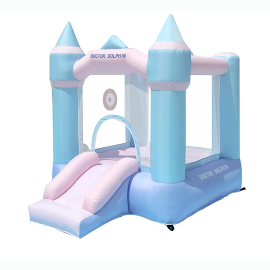 Castillo Inflable Mágico Ensueño Kidscool Con Tobogán 3 en 1