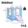 Castillo Inflable Mágico Ensueño Kidscool Con Tobogán 3 en 1