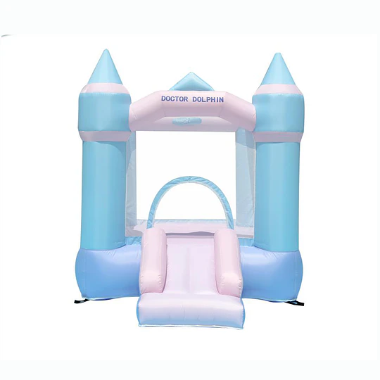 Castillo Inflable Mágico Ensueño Kidscool Con Tobogán 3 en 1