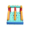  Juego Inflable Acuático Doble Tobogán Kidscool Con Escalador y Piscina 5.5m