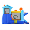 Centro de Juegos Inflable Acuático Candy House Kidscool Con Doble Tobogán y Piscina