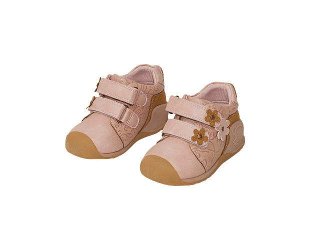 Zapato Bebé Niña Rosado Velcro