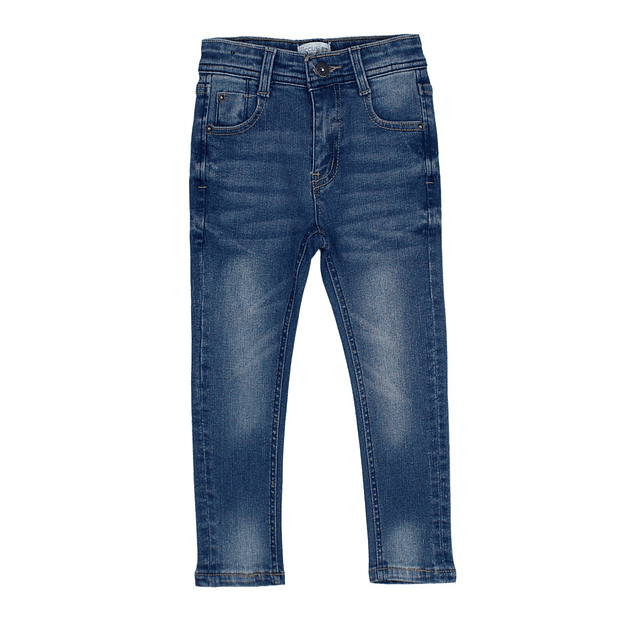 Jeans Azul Niño Cintura Ajustable Ficcus