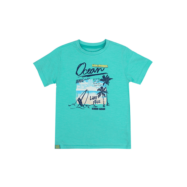 Polera Mc Niño Oasis Ficcus 8 a 12