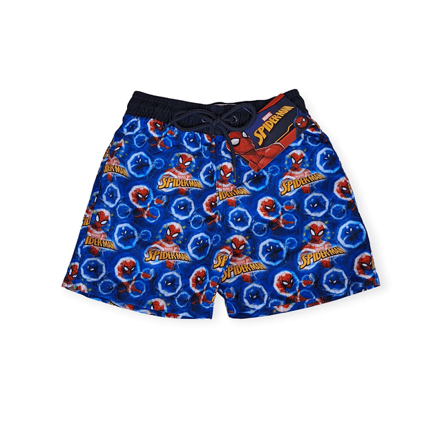 Short  de Baño Spiderman Azul