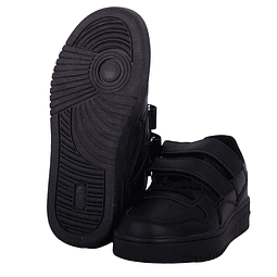 Zapatilla Escolar Unisex Negro Pillin (28 al 34)