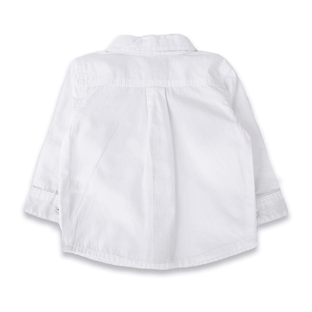 Camisa Blanco Bebé Niño Pillin