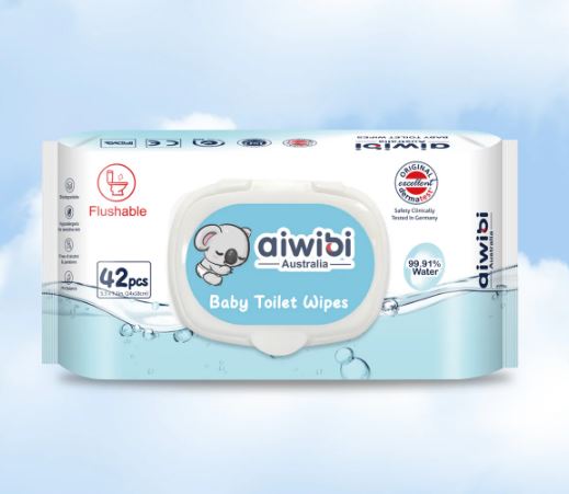 Toallitas Húmedas 99,91% para bebés Biodegradables / 42 unidades